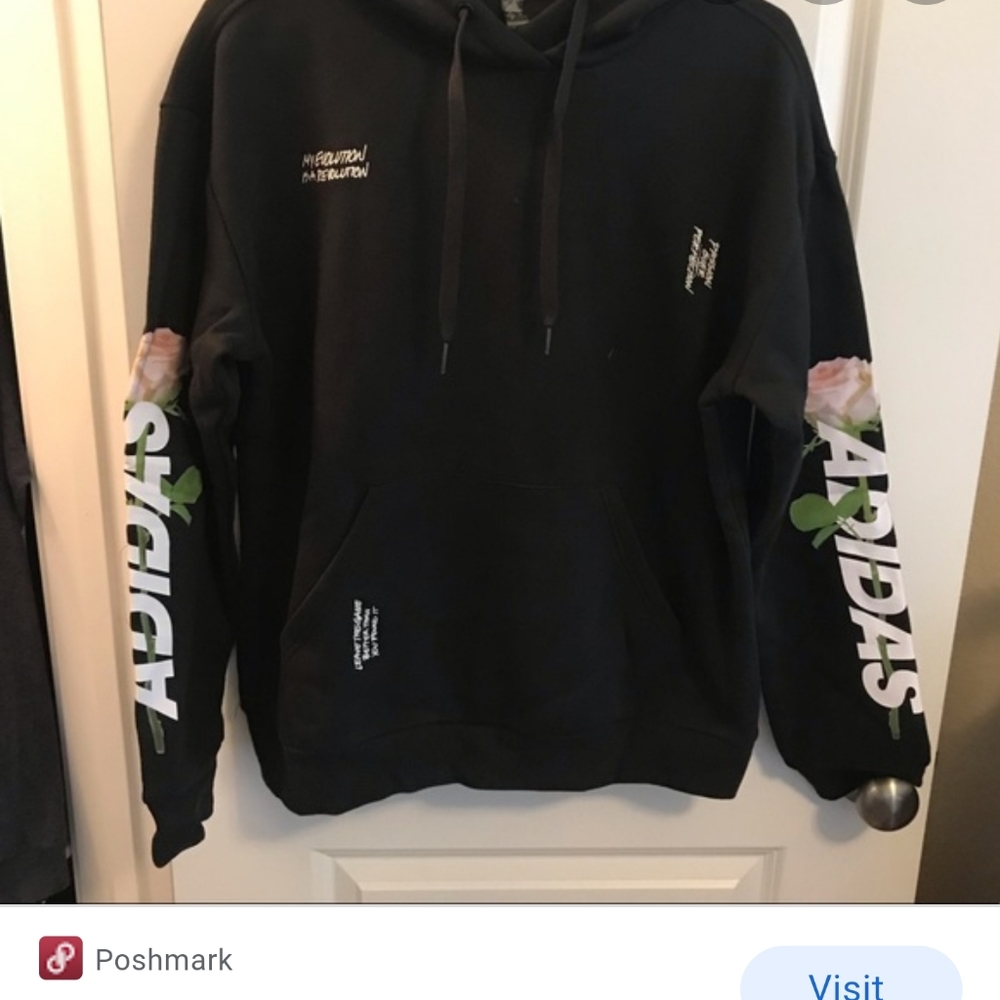 Adidas sold out limited edition floral hoodie